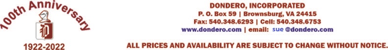 Dondero, Incorporated logo